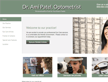 Tablet Screenshot of dramipatel.com